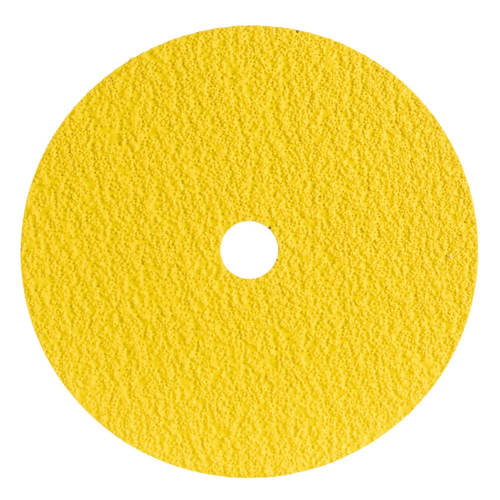 Fiber Disc: 7" Disc Dia, 7/8" Hole, Arbor Hole, 36 Grit, Premium Ceramic Alumina