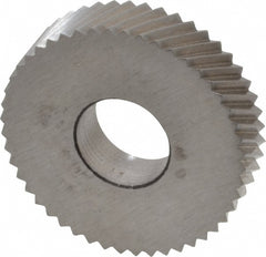 Standard Knurl Wheel: 90 ° Tooth Angle, 21 TPI, Diagonal, Cobalt