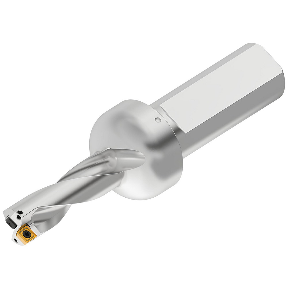 Indexable Insert Drill: DFPR0781R3WB100, 20.33 mm Max Dia, 59.51 mm Max Depth, 3xD, 25.40 mm Shank Dia