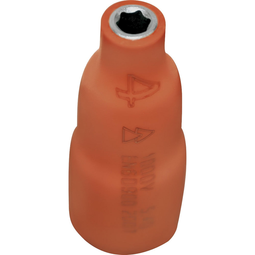 Standard Hand Socket: 1/4" Drive, 11/32" Socket, 6-Point