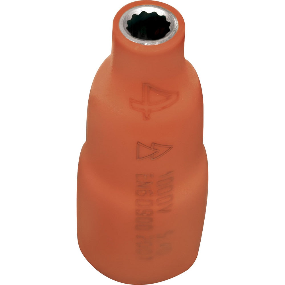 Standard Hand Socket: 1/4" Drive, 8.00 mm Socket, 12-Point