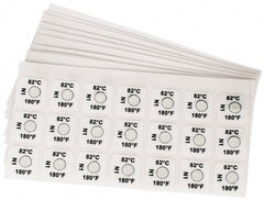 82°C Temp Indicating Label