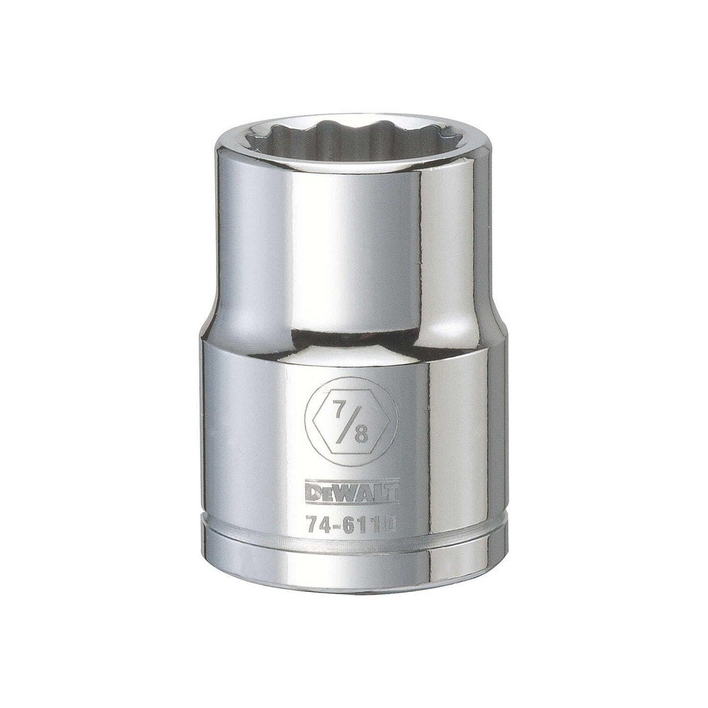 Standard Hand Socket: 3/4" Drive, 7/8" Socket, 12-Point