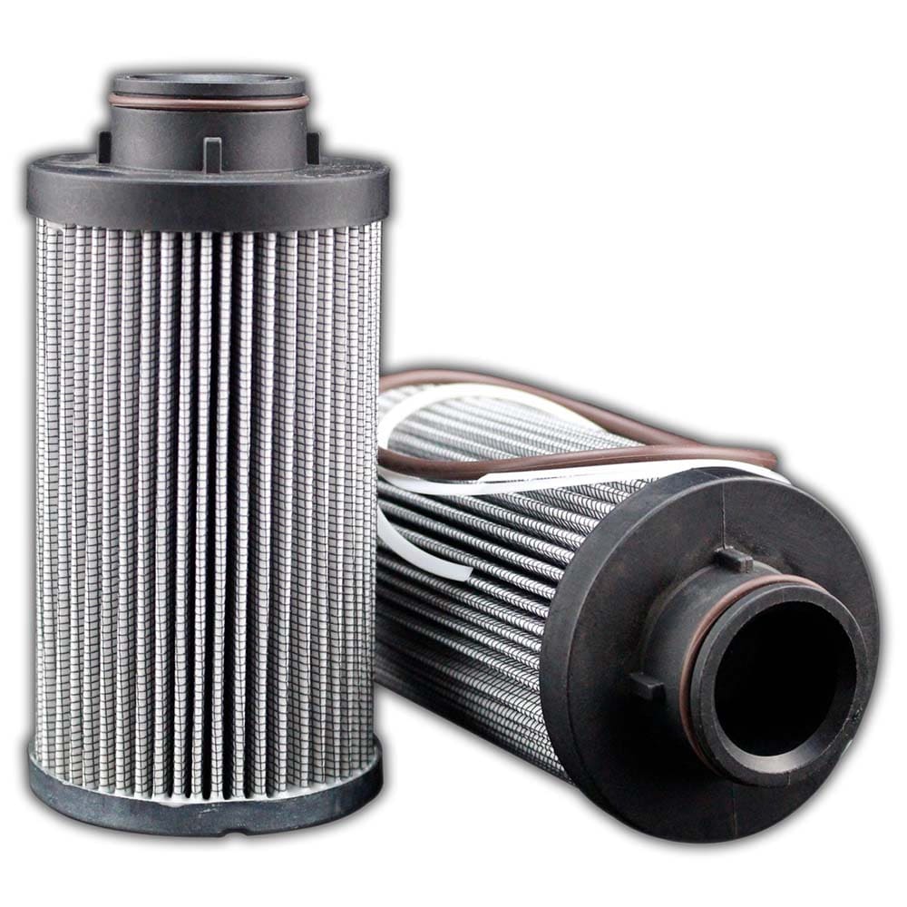 Replacement/Interchange Hydraulic Filter Element: Microglass, 10 µ