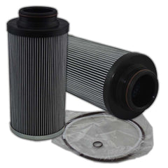 Replacement/Interchange Hydraulic Filter Element: Microglass, 10 µ