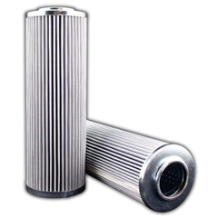 Replacement/Interchange Hydraulic Filter Element: Microglass, 10 µ