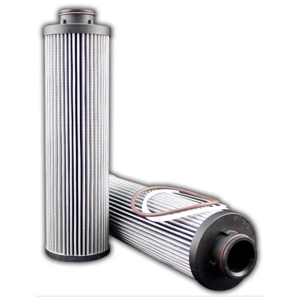 Replacement/Interchange Hydraulic Filter Element: Microglass, 10 µ