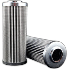 Replacement/Interchange Hydraulic Filter Element: Microglass, 10 µ