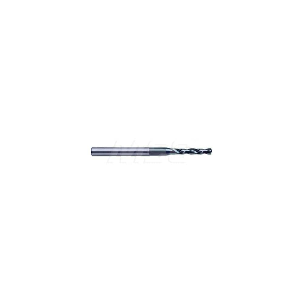 Micro Drill Bit: 2.40 mm Dia, (0.0945"), 140 deg, Solid Carbide