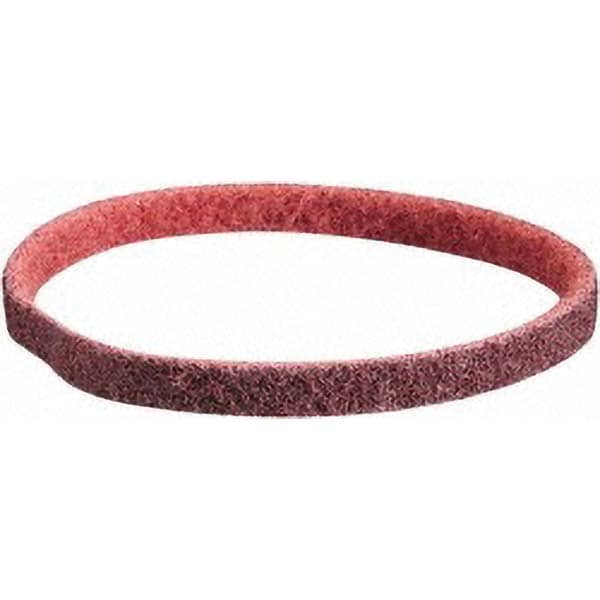 Abrasive Belt: 4" Wide, 132" OAL, 80 Grit, Aluminum Oxide
