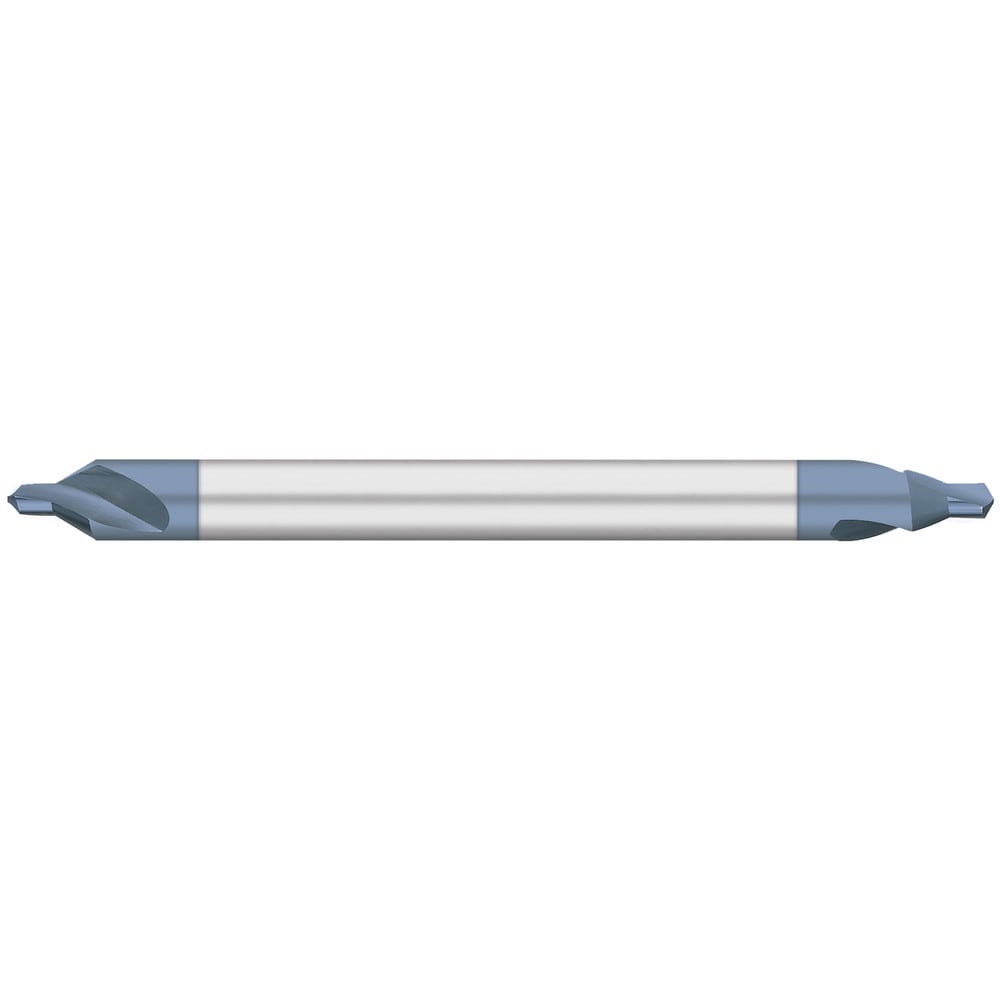 Combo Drill & Countersink: #1, 1/8" Body Dia, 118°, Solid Carbide
