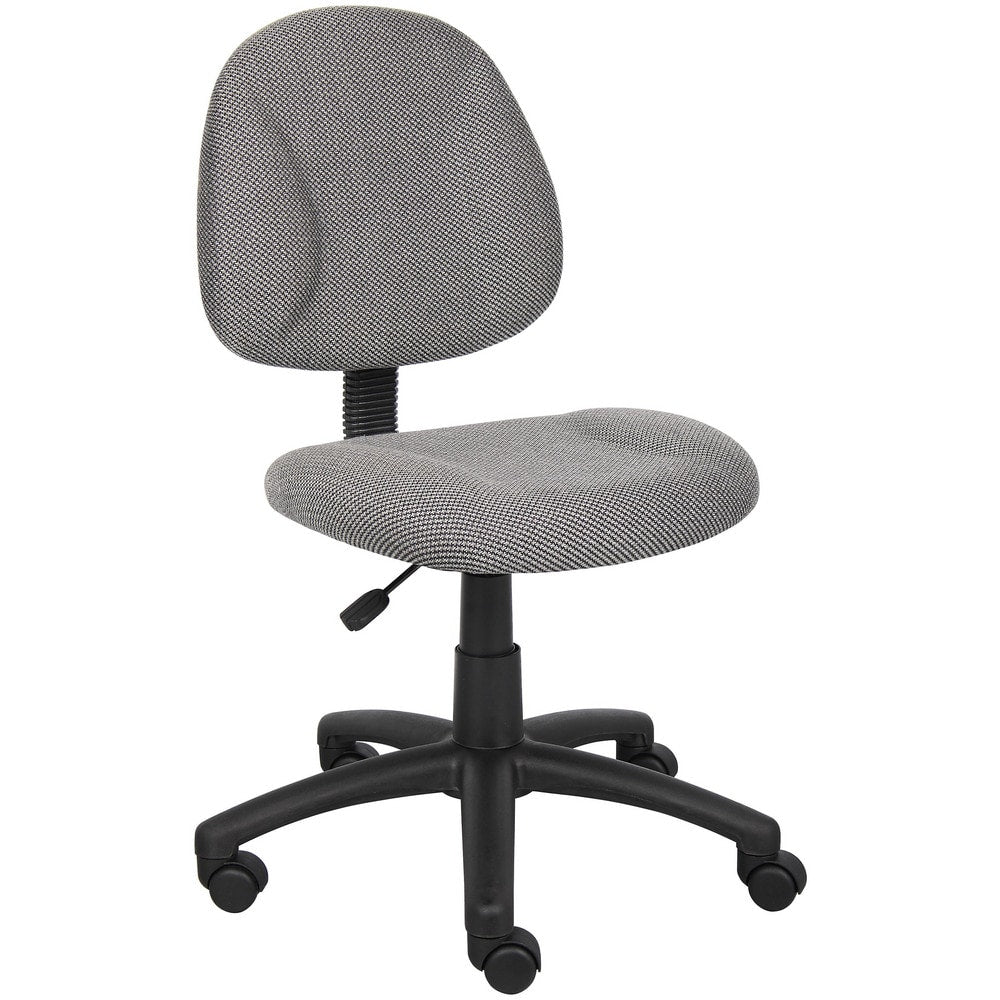 Task Chair: Tweed, Adjustable Height, Gray