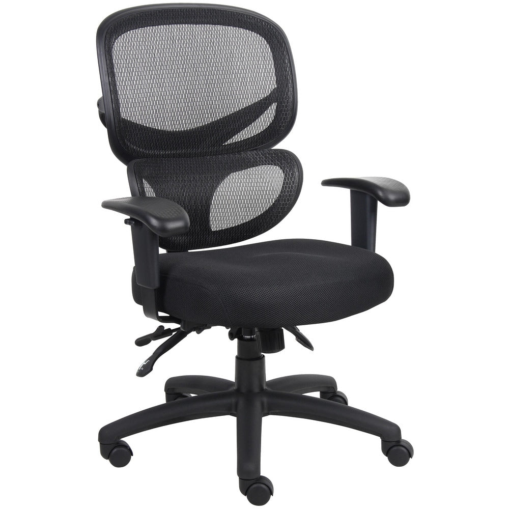 Task Chair: Serenesoft, Adjustable Height, Black