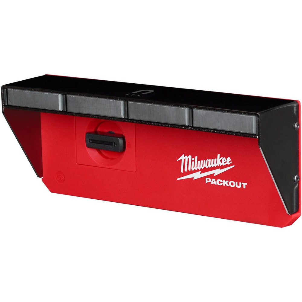 Tool Box Case & Cabinet Accessories; Accessory Type: Magnetic Rack; Material: Plastic; Overall Thickness: 9.5 in; Material Family: Plastic; Overall Depth: 4 in; Overall Width: 10; Overall Height: 3.5 in; For Use With: All PACKOUT™ Components
