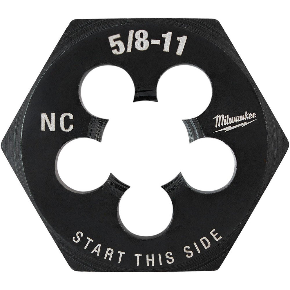 Hex Rethreading Die: Right Hand, No Carbon Steel