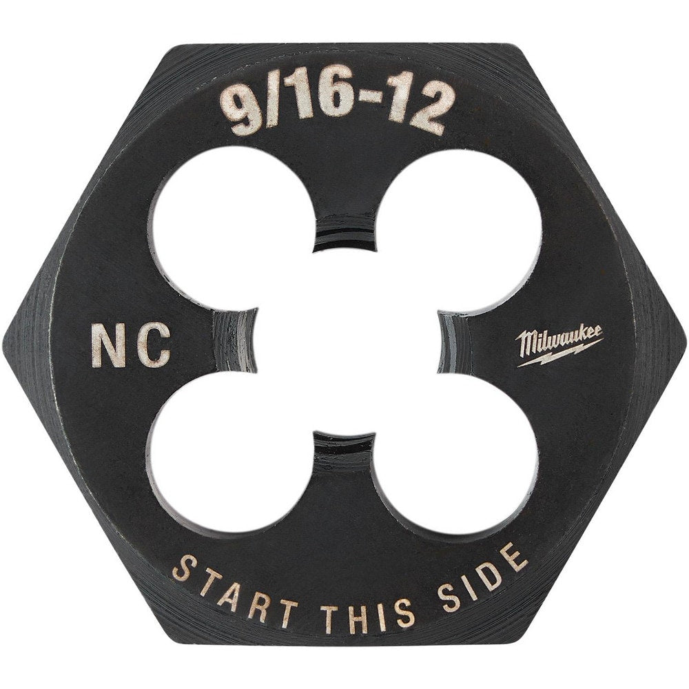 Hex Rethreading Die: Right Hand, No Carbon Steel