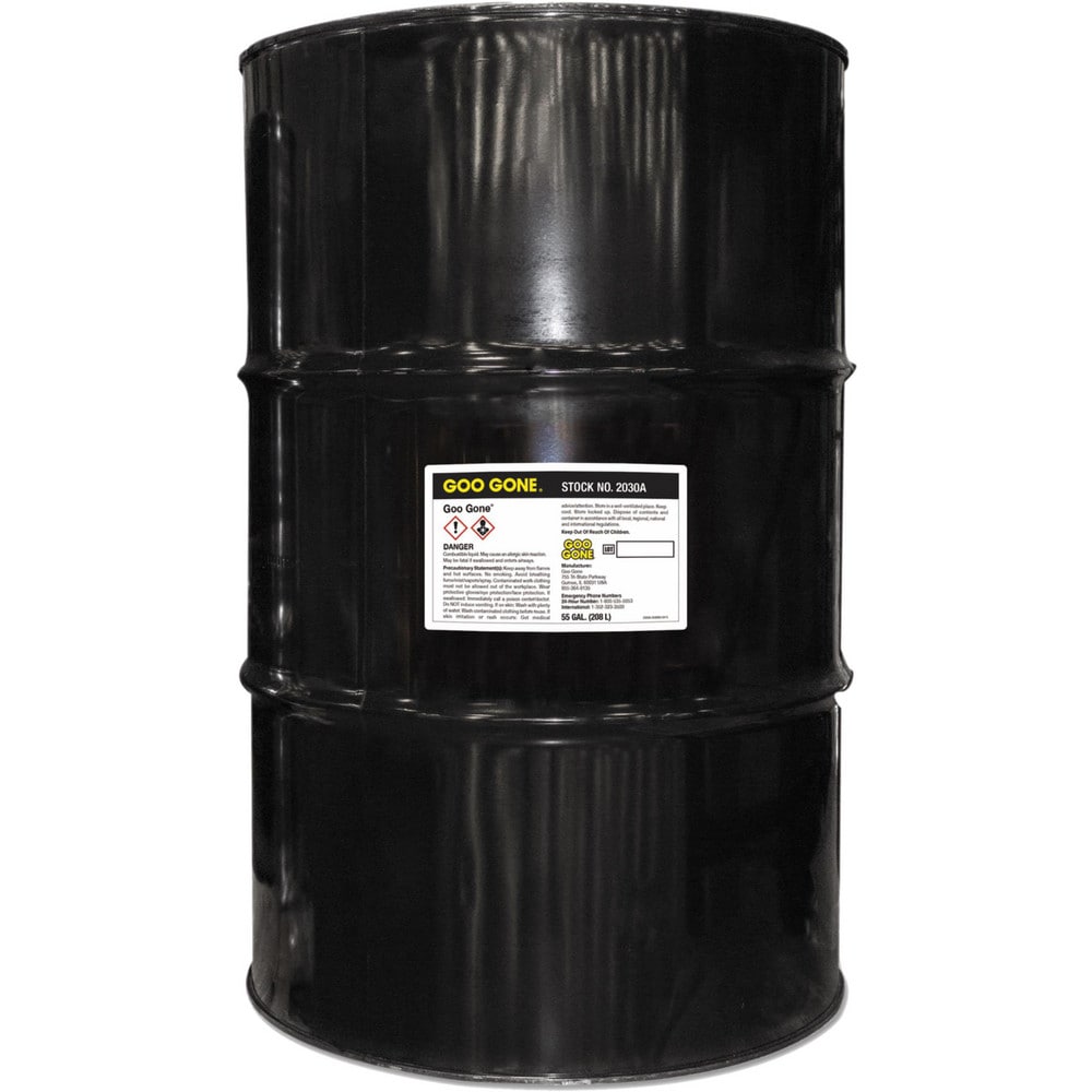 Gum/Wax Remover: 55 gal, Drum, No