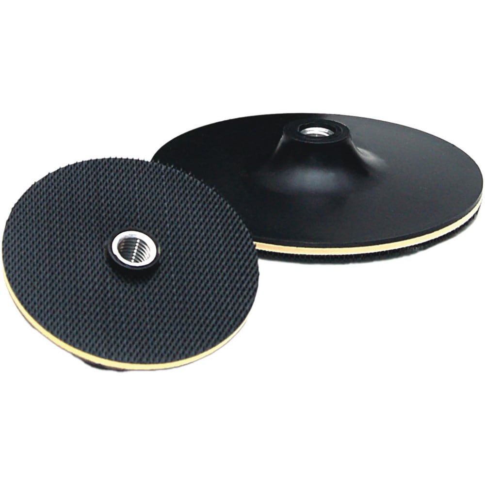 Disc Backing Pad: 4-1/2" Dia, Hook & Loop