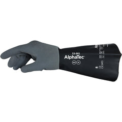 Chemical Resistant Gloves: AlphaTEC™ 53-001, Neoprene & Nitrile-Coated, Nylon, Neoprene & Nitrile, Supported, Type A Chemical Resistant Gloves