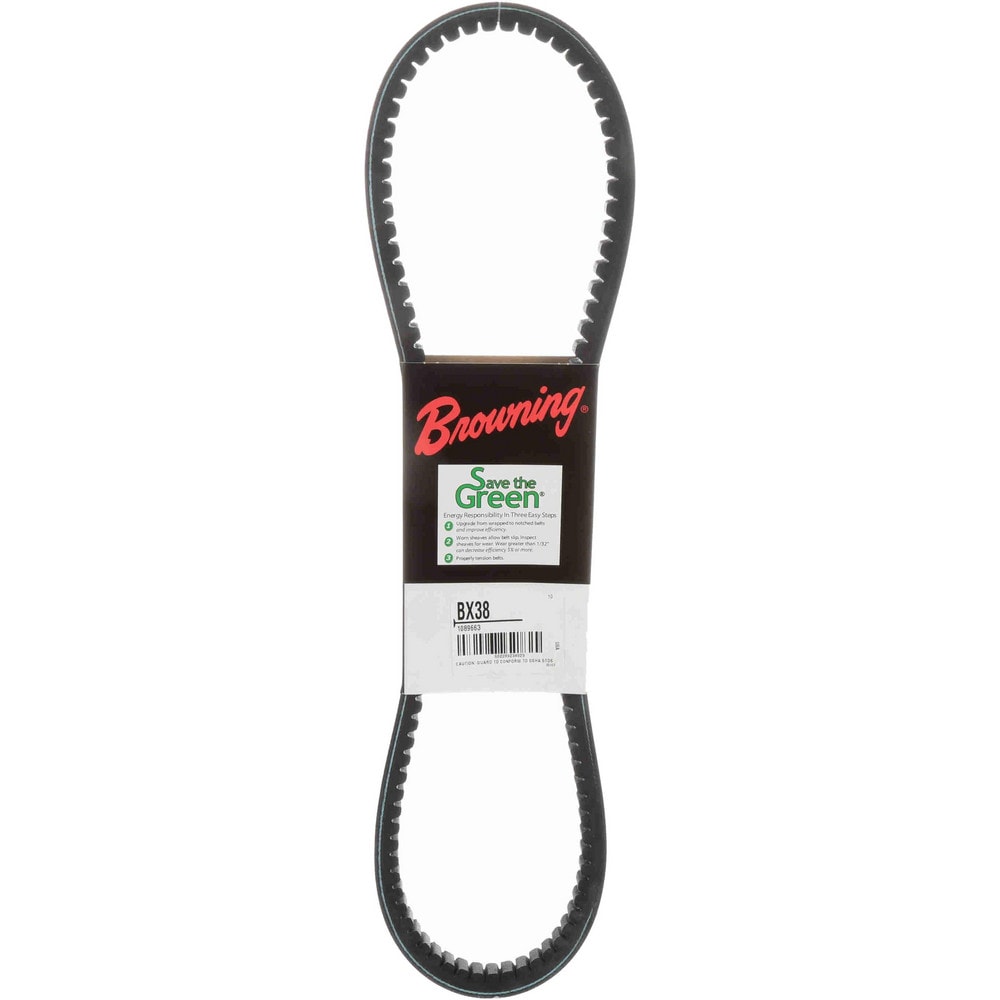 V-Belt: Section BX, 41" Outside Length, 21/32" Belt Width