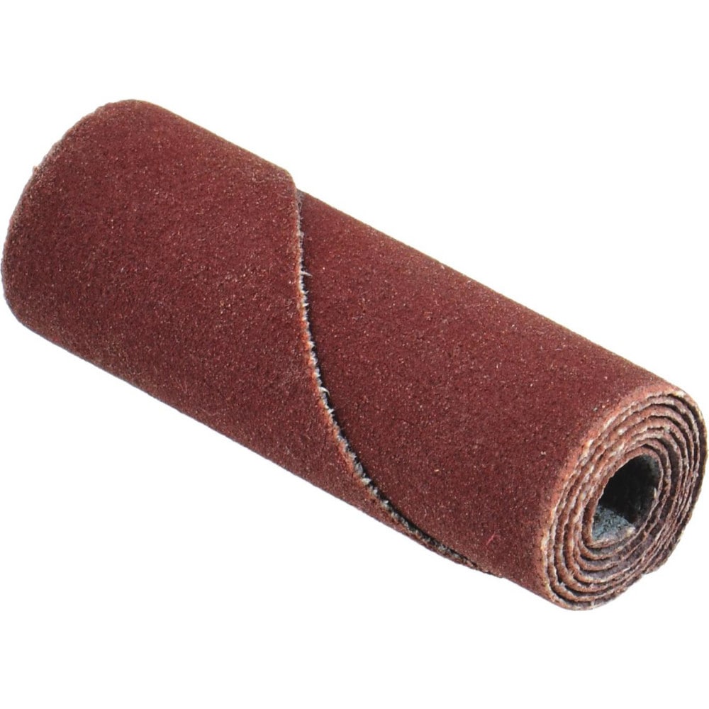 Straight Cartridge Roll: 1" Dia, 1-1/2" OAL, 320 N/A Aluminum Oxide