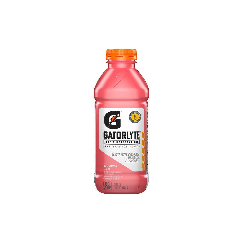 Activity Drink: 20 Bottle, Watermelon, Liquid, Yields 20.00 oz
