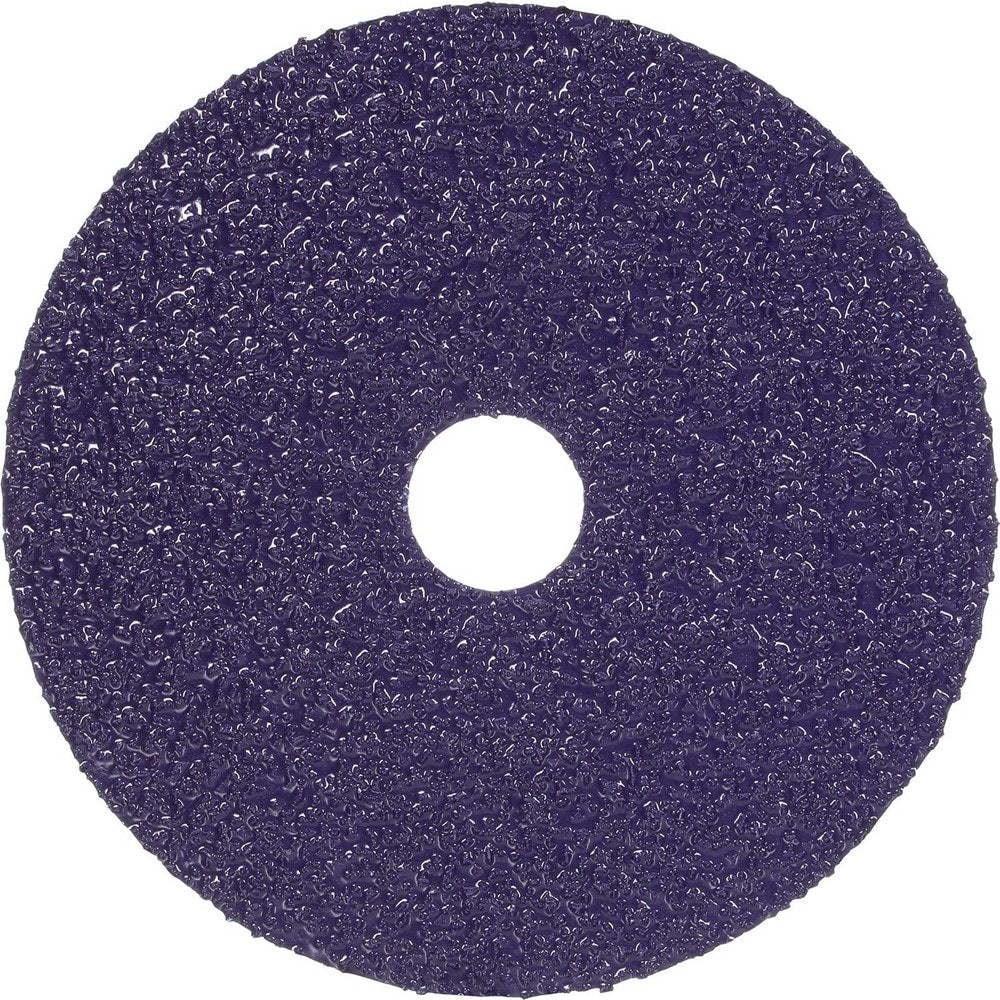 Fiber Disc: 5" Disc Dia, 7/8" Hole, Arbor Hole, 36 Grit, Premium Ceramic Alumina