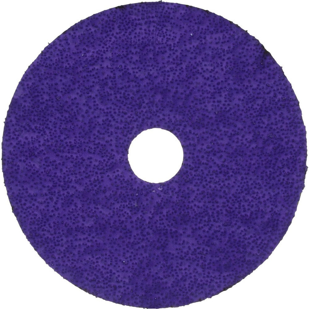 Fiber Disc: 4-1/2" Disc Dia, 7/8" Hole, Arbor Hole, 36 Grit, Premium Ceramic Alumina