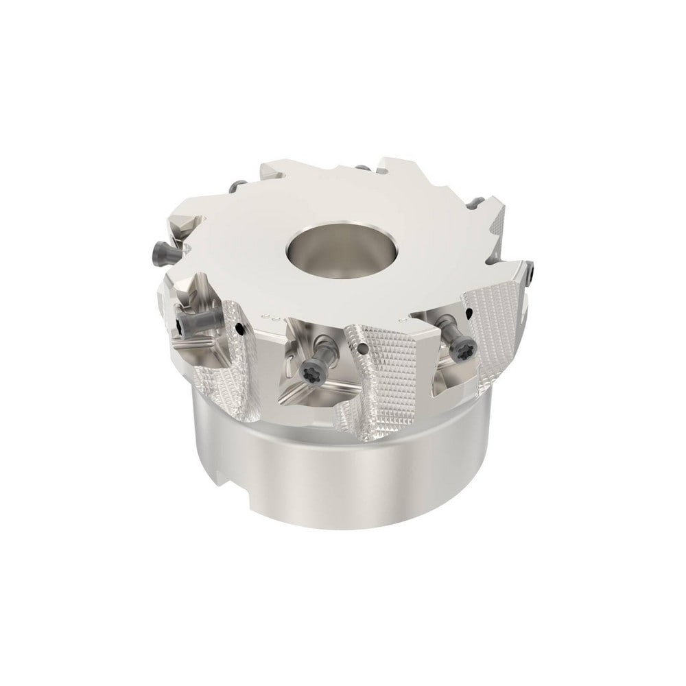 Indexable Square-Shoulder Face Mill: R220.9403.00LO128A, 3'' Cut Dia, 1.0000" Arbor Hole Dia, 0.4724" Max Cutting Depth