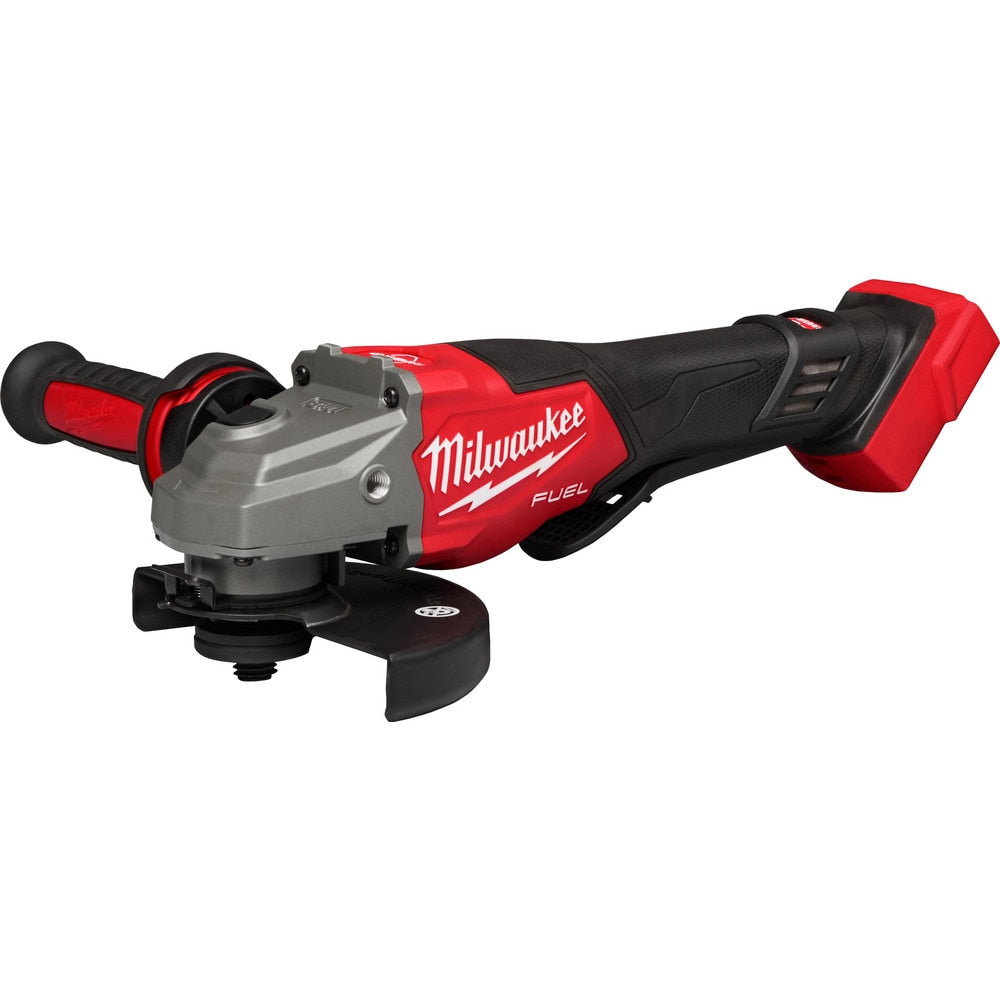 Cordless Angle Grinder: 4-1/2 to 6" Wheel Dia, 9,000 RPM, 18V