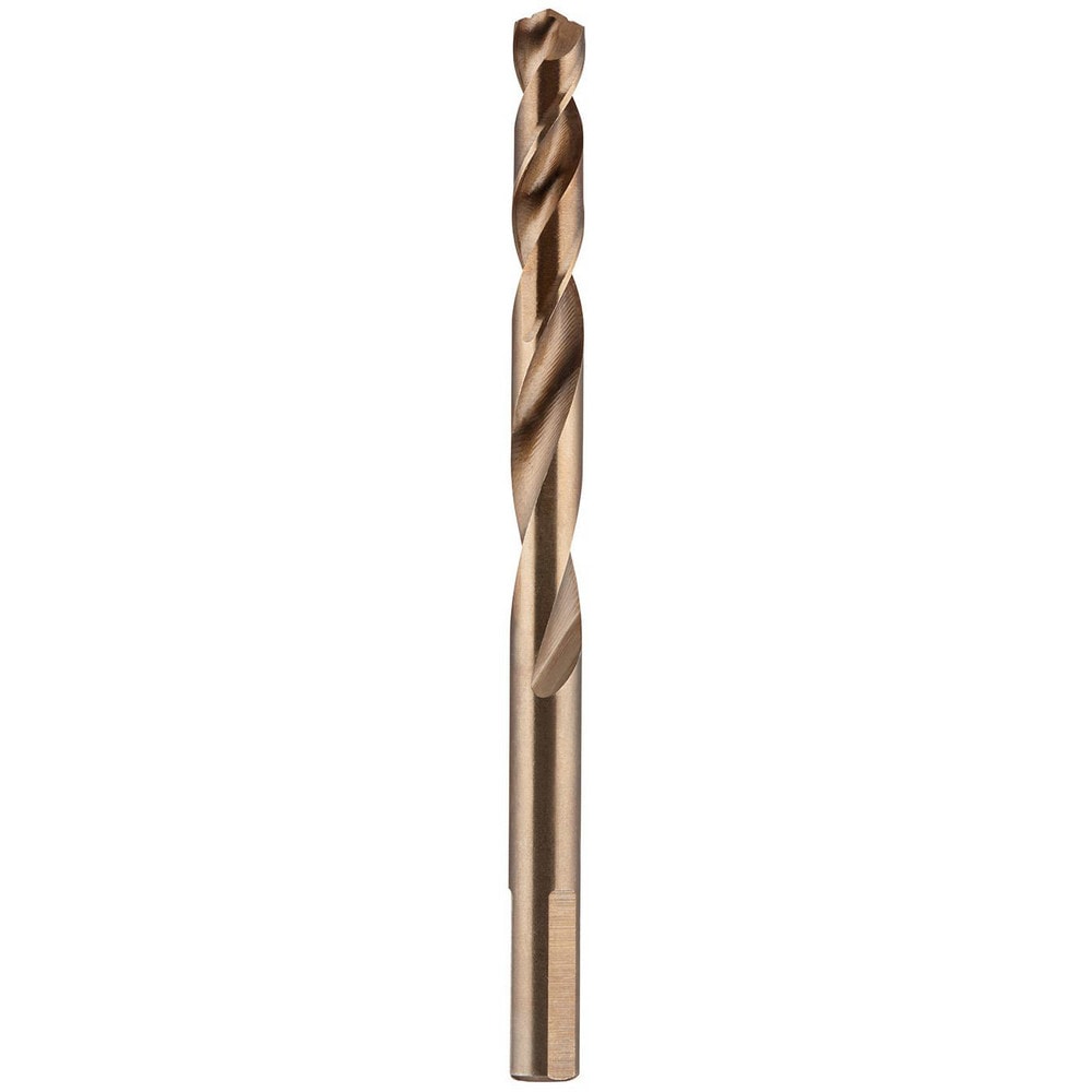 Mechanics Drill Bit:  0.3150" Dia,  135°,  Cobalt,  Hex Shank,  Split Point
