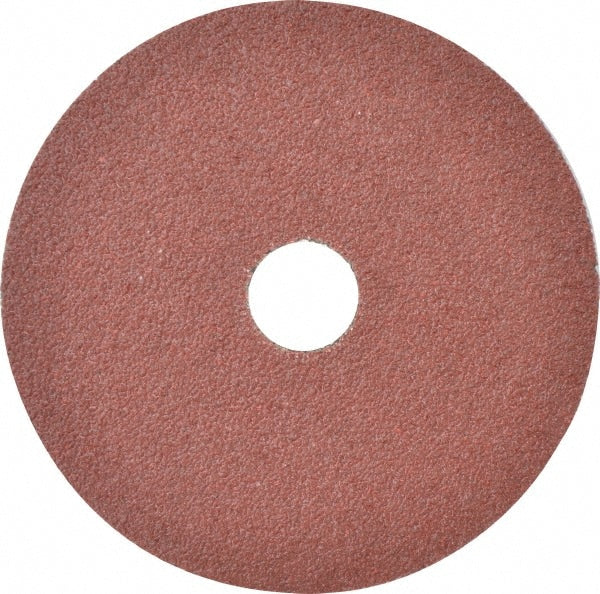 Fiber Disc: 5" Disc Dia, 36 Grit, Aluminum Oxide