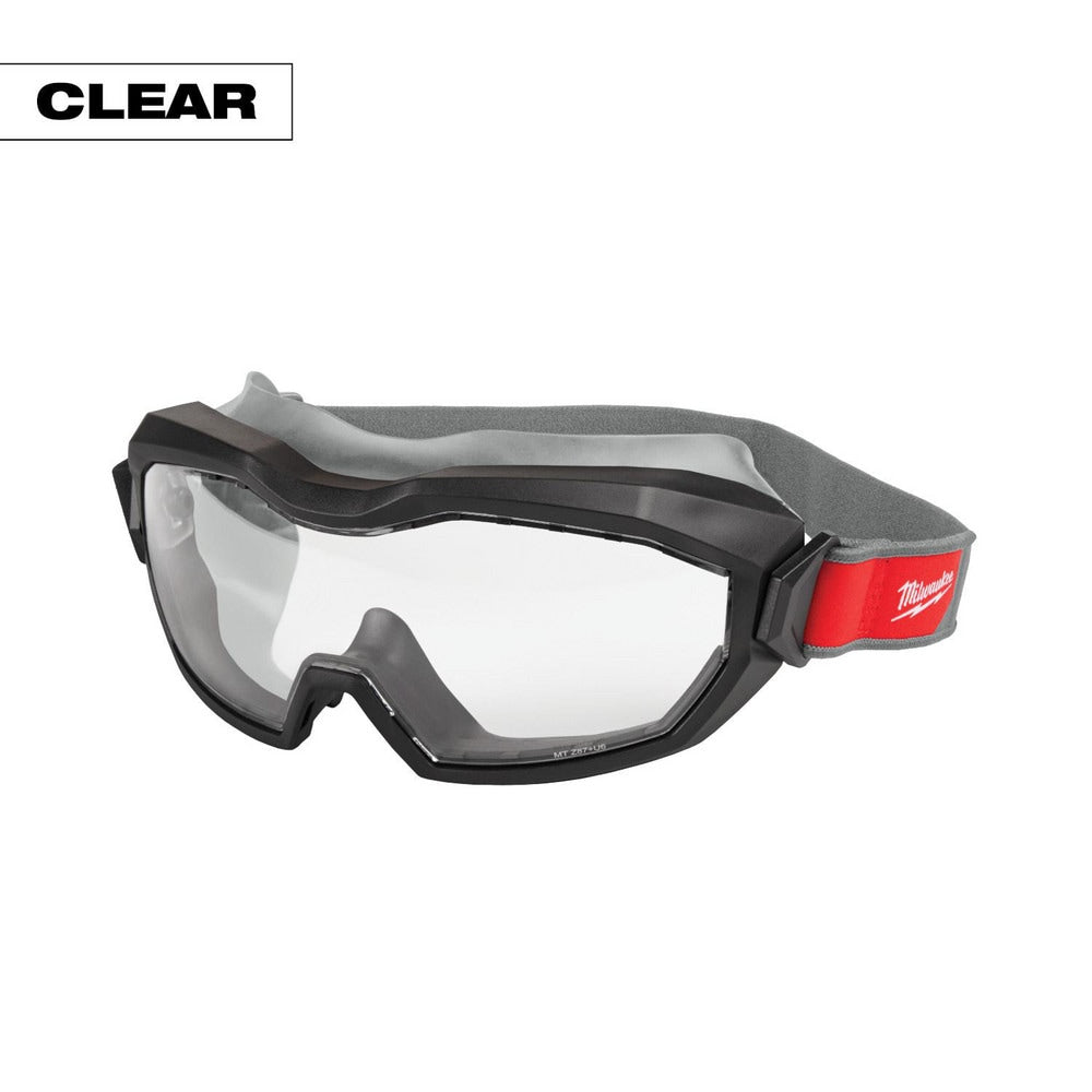 Safety Goggles: Dust & Splash, Anti-Fog & Anti-Scratch, Clear Polycarbonate Lenses