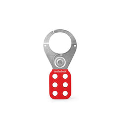 Lockout Hasps: Scissor-Action, Single Jaw, 6 Padlocks Max