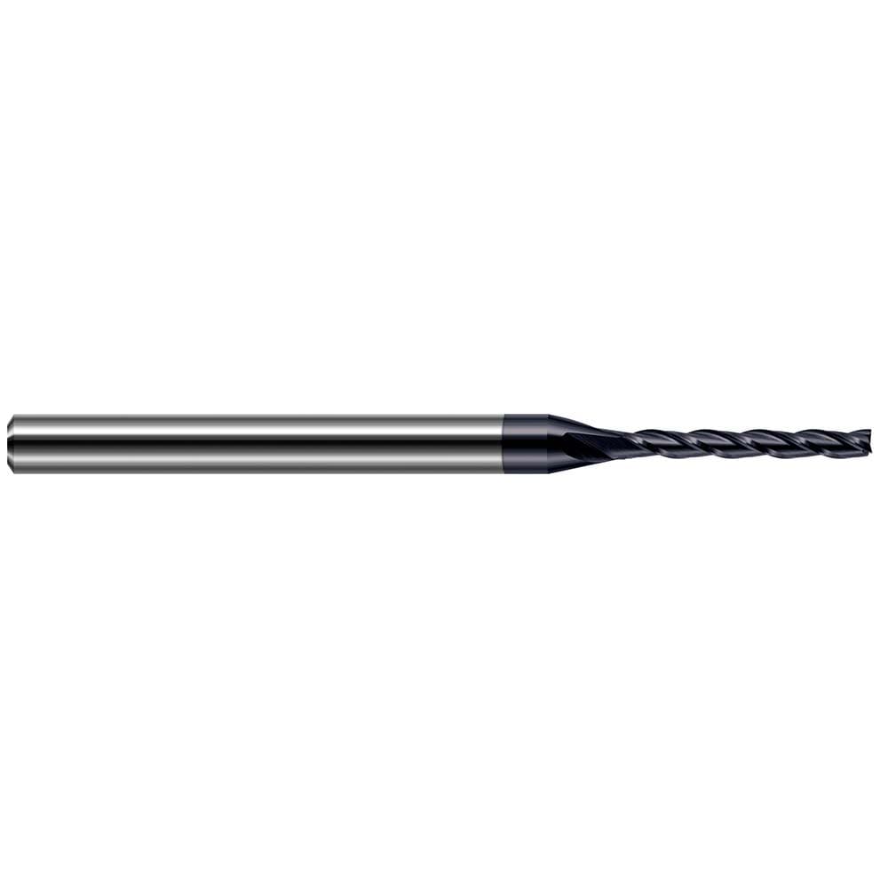 Square End Mill: 1/32" Dia, 7/32" LOC, 4 Flute, Solid Carbide