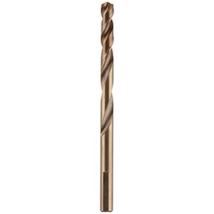 Mechanics Drill Bit:  0.2760" Dia,  135°,  Cobalt,  Hex Shank,  Split Point