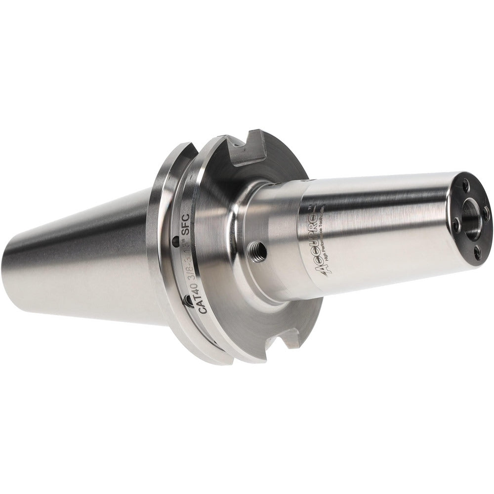 Shrink-Fit Tool Holder & Adapter: 3/8" Shank Dia, CAT40 Taper Shank