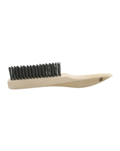 1.187″ × 1 1/8″ × 10 1/4″, Carbon Steel Bristle, Shoe Handle Hand Scratch Brushes