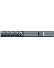 Square End Mill; 3/8″ Dia. × 1-1/8″ LOC × 3/8″ Shank Dia. × 3-1/4″ OAL ; 5 FL ; Carbide ; AlCr ; Series 2573L