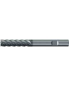 Square End Mill; 3/4″ Dia. × 3″ LOC × 3/4″ Shank Dia. × 6″ OAL ; 5 FL ; Carbide ; AlCr ; Series 2575L