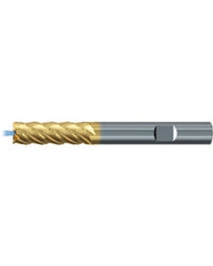 Square End Mill; 3/8″ Dia. × 1-1/8″ LOC × 3/8″ Shank Dia. × 3-1/4″ OAL ; 5 FL ; Carbide ; TiAlN+TiN ; Series 2579TZ