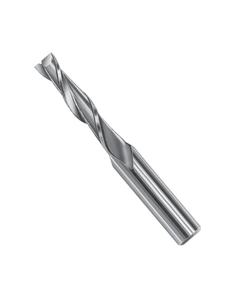 0.8 mm Dia. × 0.236″ LOC × 0.118″ Shank Dia. × 1-1/2″ OAL, 2 Flute, Carbide Miniture End Mill
