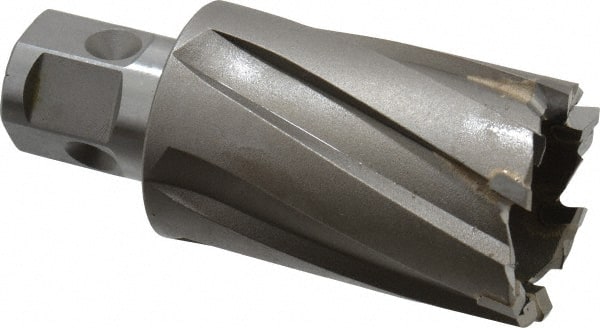 Nitto Kohki - 1-1/4" Diam x 1-3/8" Deep Carbide-Tipped Annular Cutter - Apex Tool & Supply