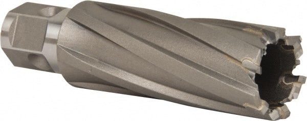 Nitto Kohki - 1" Diam x 2" Deep Carbide-Tipped Annular Cutter - Apex Tool & Supply