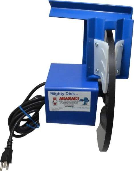Abanaki - 4" Reach, 1.5 GPH Oil Removal Capacity, Disk Oil Skimmer - 40 to 160°F - Apex Tool & Supply