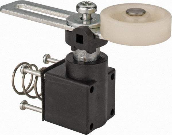 Eaton Cutler-Hammer - 4-1/4 Inch Long, 0.98 Inch Diameter, Limit Switch Adjustable Roller Lever - 0.31 Inch Face Width, For Use with E49 Miniature DIN Limit Switches - Apex Tool & Supply