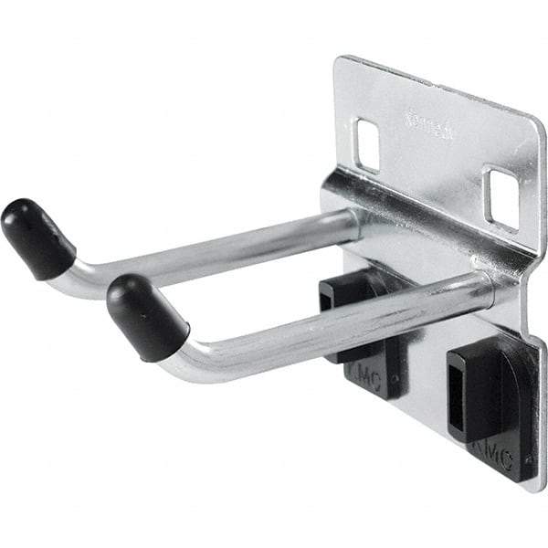 Kennedy - 2" Long Double Vertical End Pegboard Hook - Steel - Apex Tool & Supply