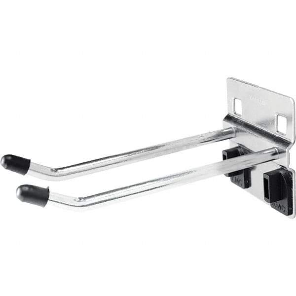 Kennedy - 3-15/16" Long Double Angled End Pegboard Hook - Steel - Apex Tool & Supply