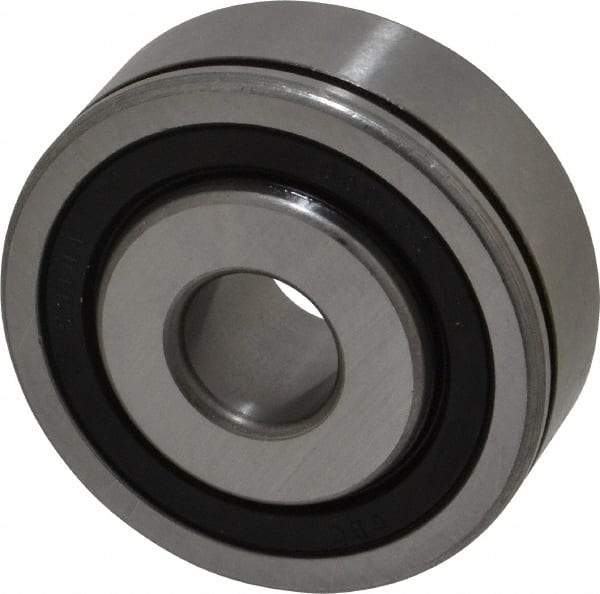 Value Collection - 1/2" Bore Diam, 1-3/4" OD, Double Seal Semi Ground Extra Light Radial Ball Bearing - 1 Row, Round Bore, 707 Lb Static Capacity, 1,366 Lb Dynamic Capacity - Apex Tool & Supply