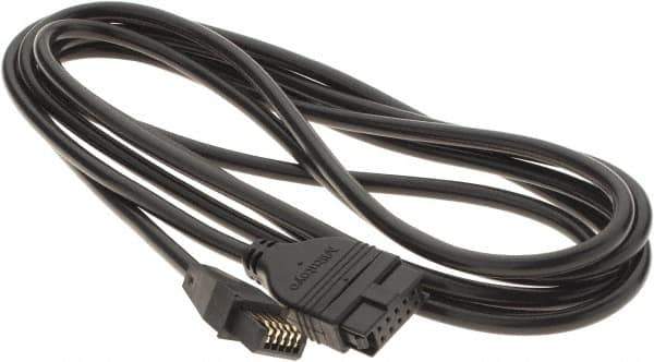 Mitutoyo - 80" Long SPC Cable - Use with Absolute Digimatic Bore Gage, Height Gage, Indicator ID-C, ID-S, ID-U, Scale Units, Dial Depth Gage & Calipers - Apex Tool & Supply